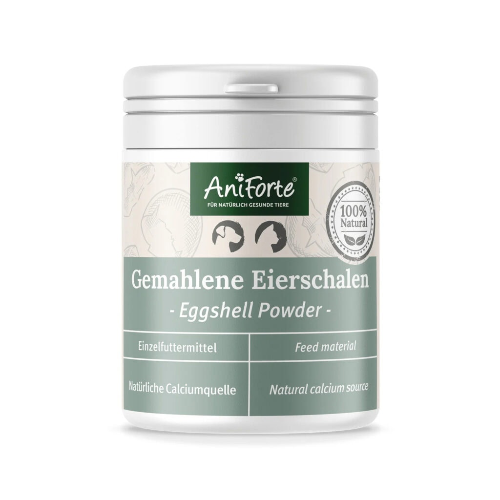Gemahlene Eierschalen